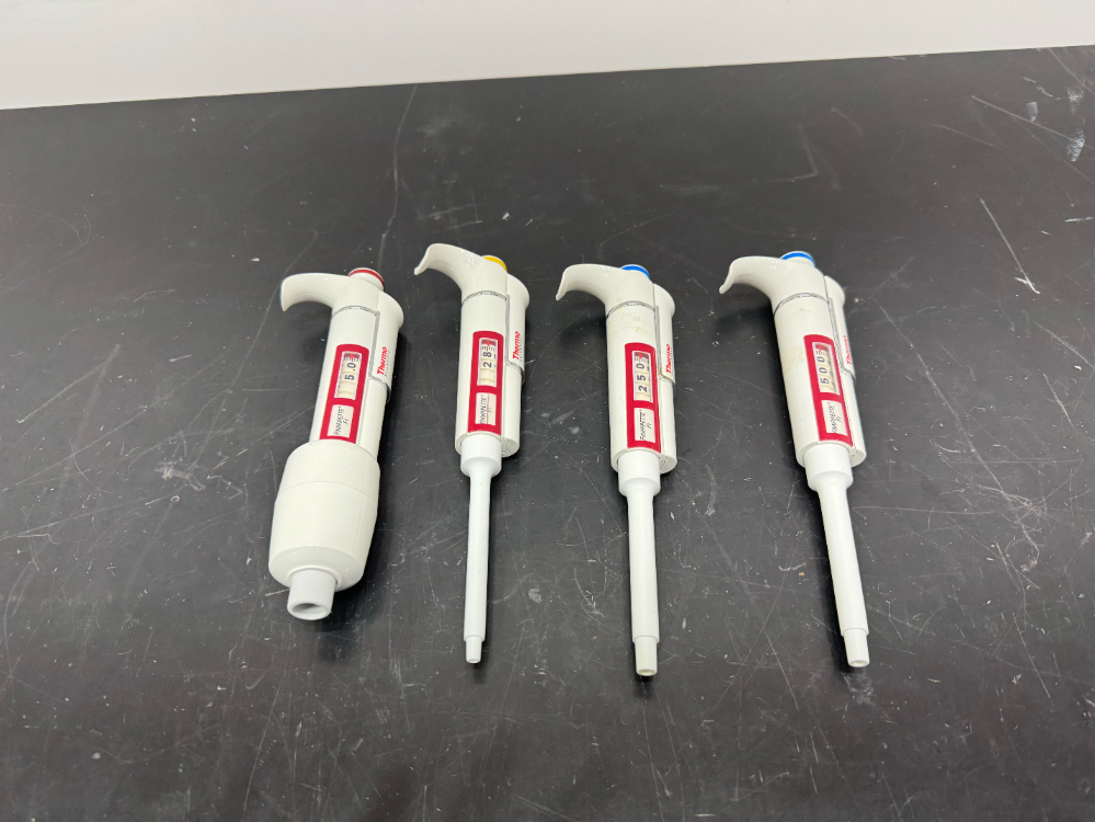 Image of Thermo Finnpipette F1 Single Channel Pipettes - Quantity 4
